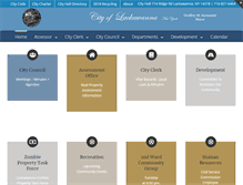 Tablet Screenshot of lackawannany.gov